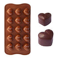 Molde mini corazones con gotita