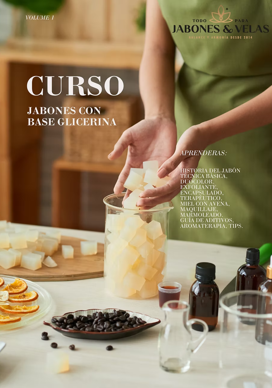 Curso Digital Crear Jabones con Base Glicerina