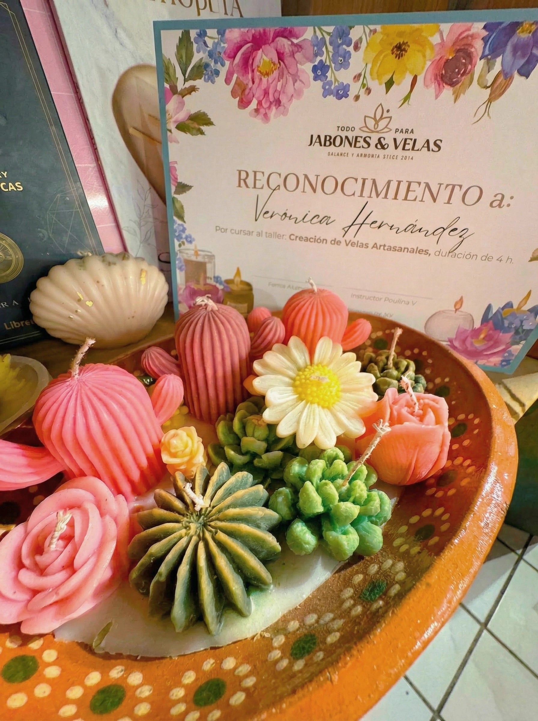Clase presencial de velas - 26 de marzo