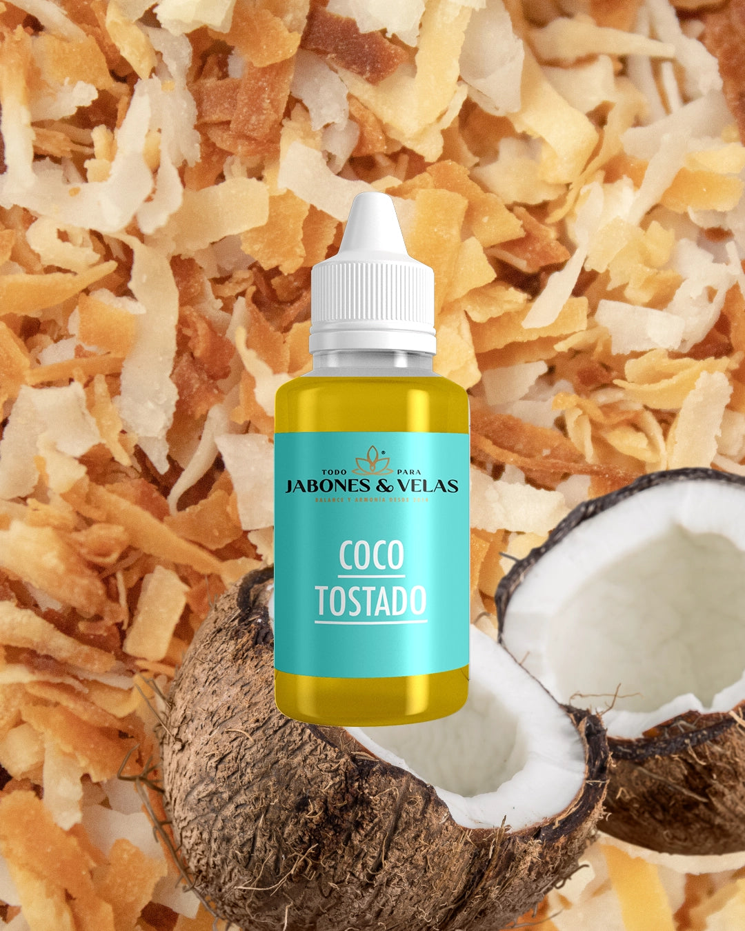 Coco Tostado | Fragancia para jabones