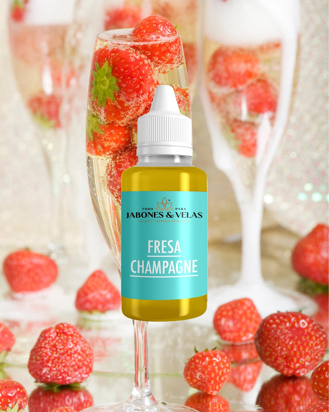 Fresa Champagne | Fragancia para jabones