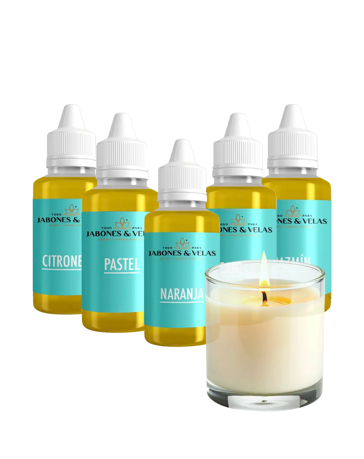 Fragancias termorresistentes para velas