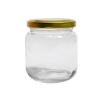 Frasco Compota con tapa dorada - 229 ml