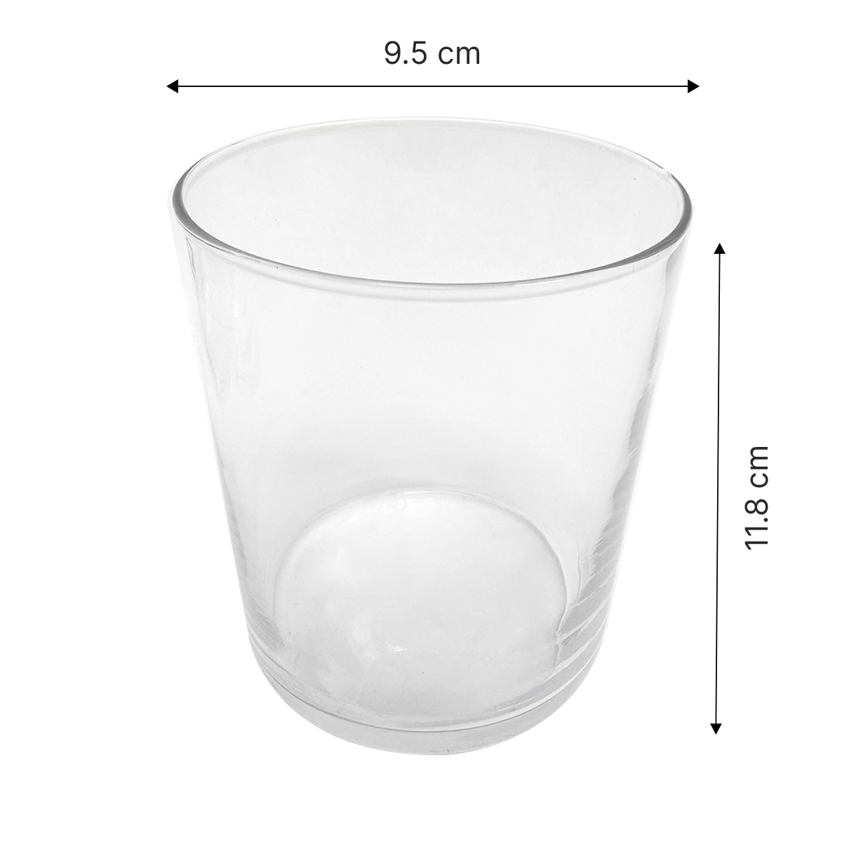 Frasco Round sin tapa - 720 ml