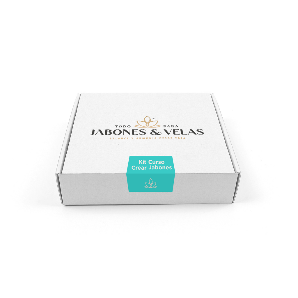 Kit Jabones Base Glicerina con manual impreso