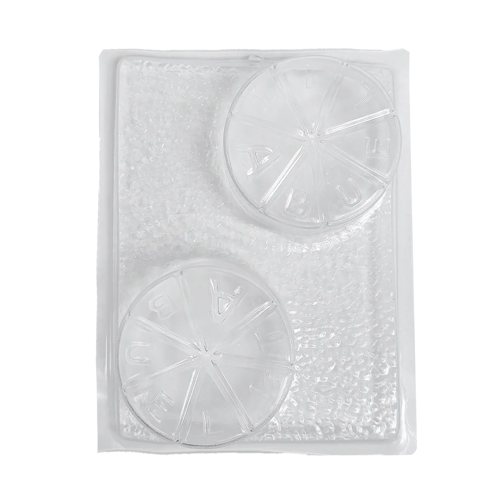 Molde plástico flexible - 2 tabletas chocolate abuelita