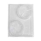 Molde plástico flexible - 2 tabletas chocolate abuelita