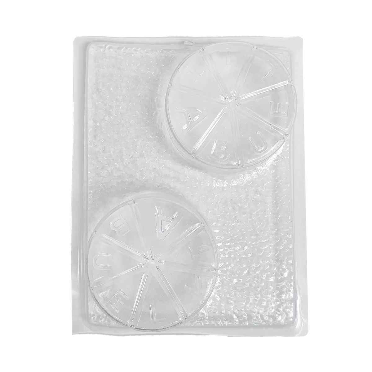 Molde plástico flexible - 2 tabletas chocolate abuelita