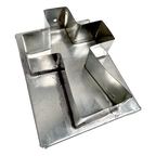 Molde Aluminio - Cruz - 8 x 10.5 x 3 cm