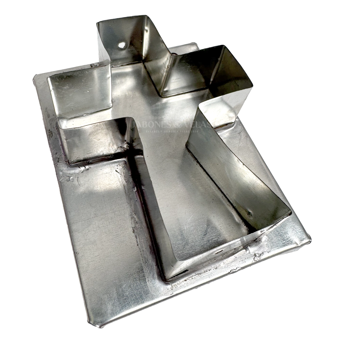 Molde Aluminio - Cruz - 8 x 10.5 x 3 cm