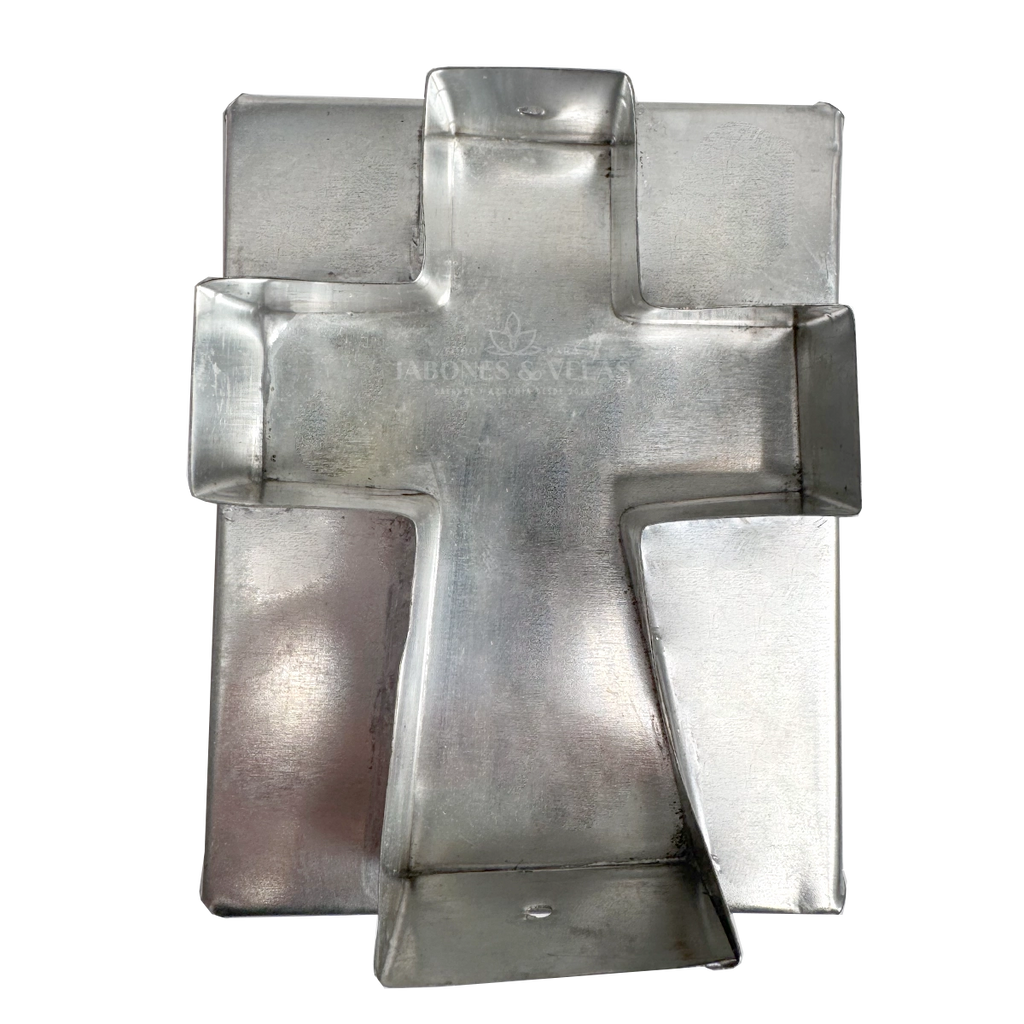Molde Aluminio - Cruz - 8 x 10.5 x 3 cm