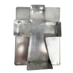 Molde Aluminio - Cruz - 8 x 10.5 x 3 cm