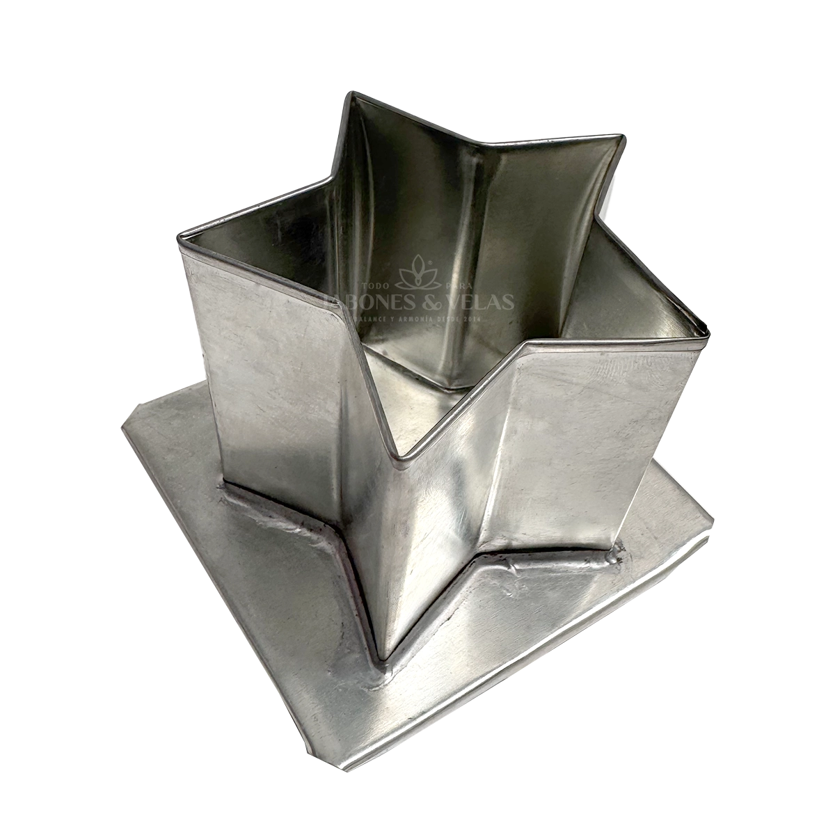 Molde Aluminio - Estrella - 7 x 8.5 x 6.2 cm