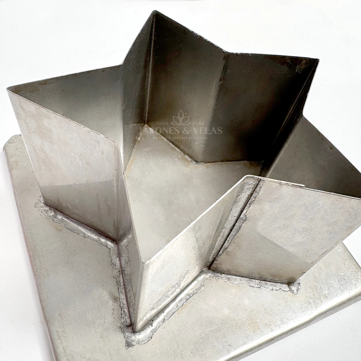Molde Aluminio - Estrella 13 x 11 x 7.5 cm