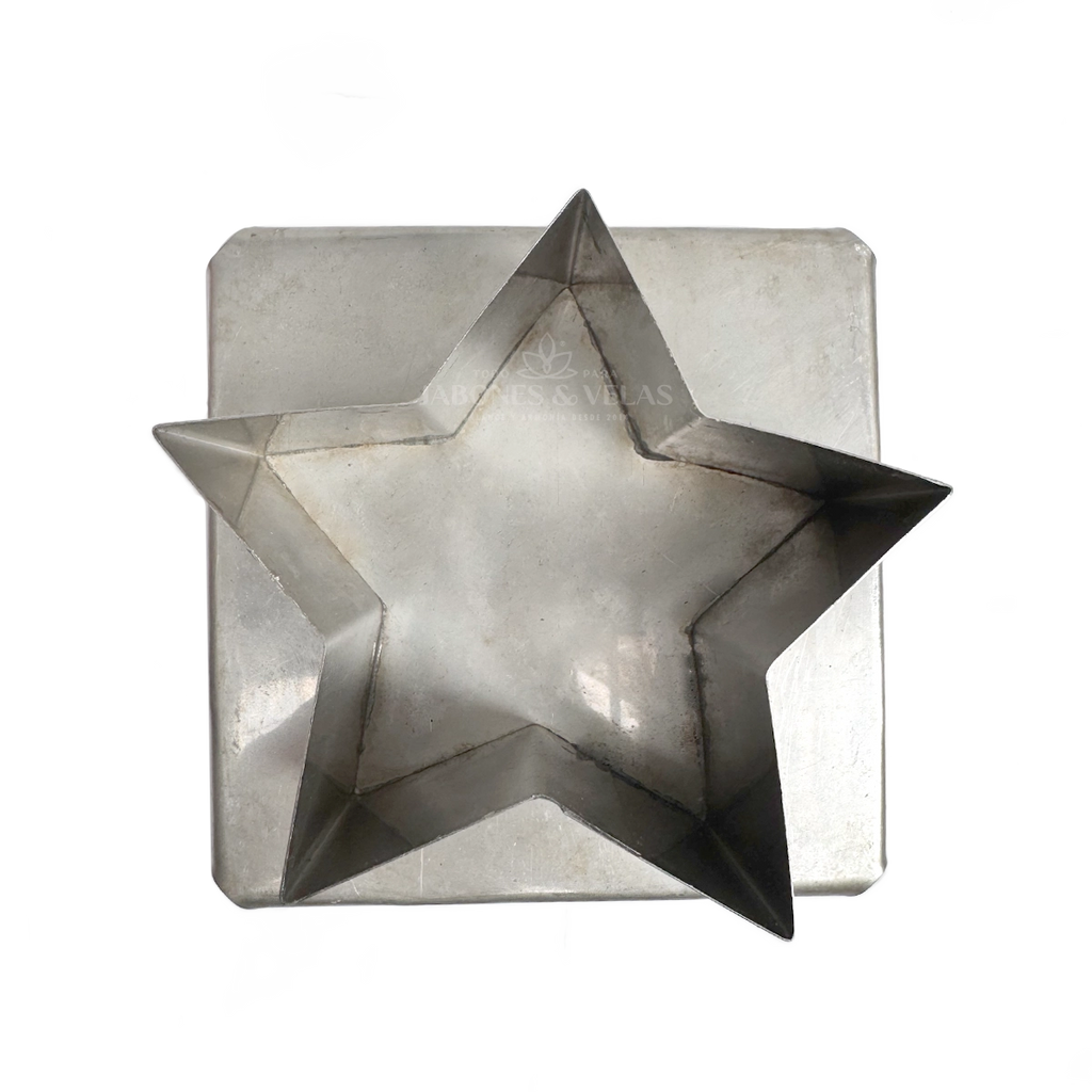 Molde Aluminio - Estrella 13 x 11 x 7.5 cm
