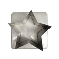 Molde Aluminio - Estrella 13 x 11 x 7.5 cm