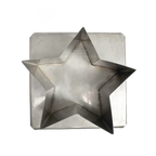 Molde Aluminio - Estrella 13 x 11 x 7.5 cm