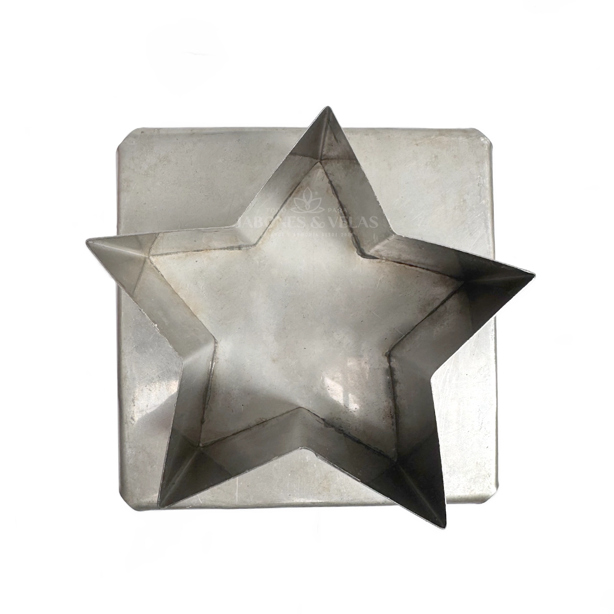 Molde Aluminio - Estrella 13 x 11 x 7.5 cm