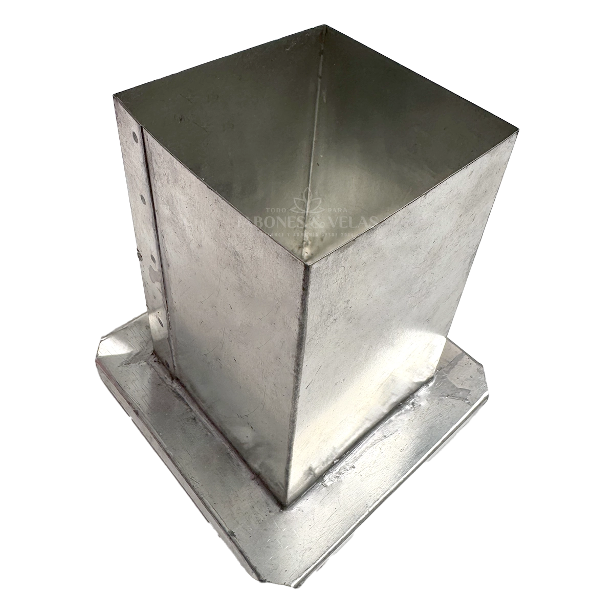 Molde Aluminio - Pilar cuadrado - 8 x 8 x 12 cm