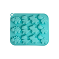 Molde Silicón - 12 dinosaurios