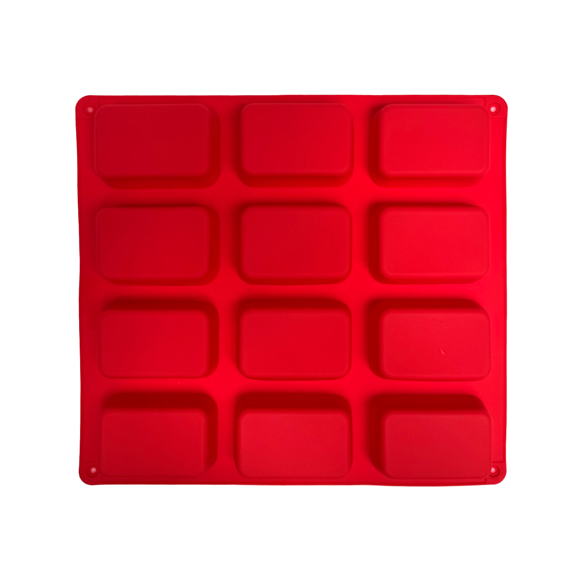 Molde Silicón - Jabón rectangular - 7.5 x 5 x 2.3 cm c/u