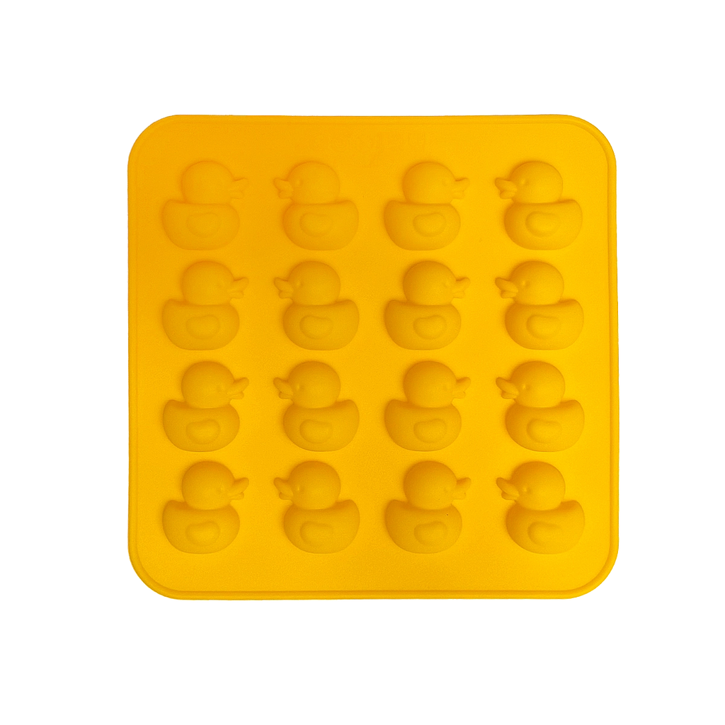 Molde Silicón - 16 patitos - 3 x 3 cm c/u