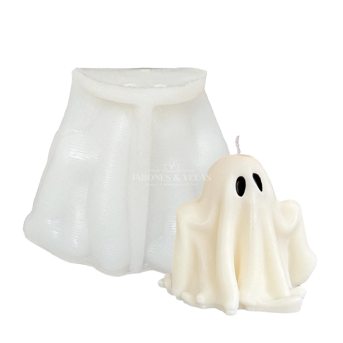 Molde Silicón 3D - Fantasma sábana