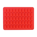 Molde Silicón - 50 ositos panda de gomita