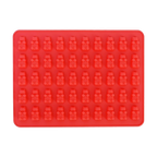 Molde Silicón - 50 ositos panda de gomita