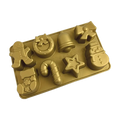 Molde Silicón - 8 Figuras de Navidad