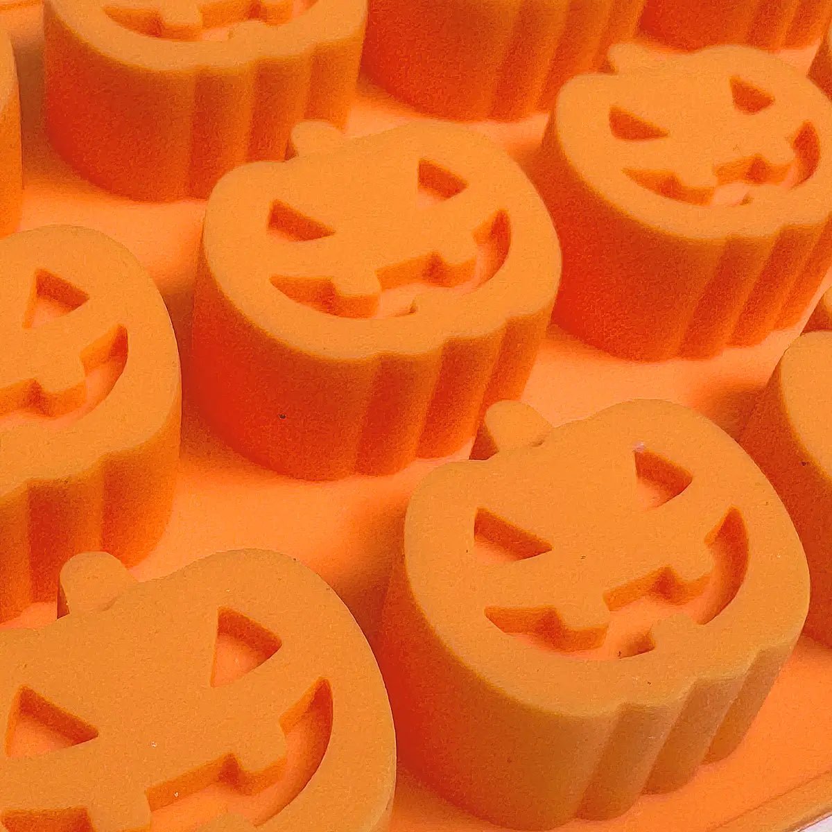 Molde Silicón - Calabaza Halloween - 20.7 x 11 x 1.5 cm