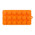 Molde Silicón - Calabaza Halloween - 20.7 x 11 x 1.5 cm