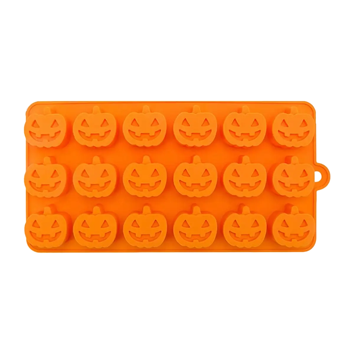 Molde Silicón - Calabaza Halloween - 20.7 x 11 x 1.5 cm