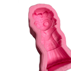 Molde Silicón 3D - Catrina Día de Muertos - 9 x 4.5 x 2.5 cm