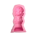 Molde Silicón 3D - Catrina Día de Muertos - 9 x 4.5 x 2.5 cm