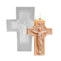 Molde Silicón - Cruz Jesus y Espíritu Santo