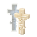 Molde Silicón - Cruz letras FAITH