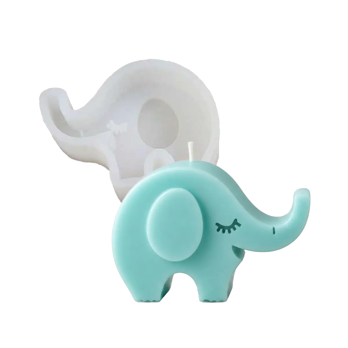 Molde Silicón 3D - Elefante