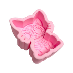 Molde Silicón 3D - Gato Día de Muertos  - 7 x 8.5 x 3 cm