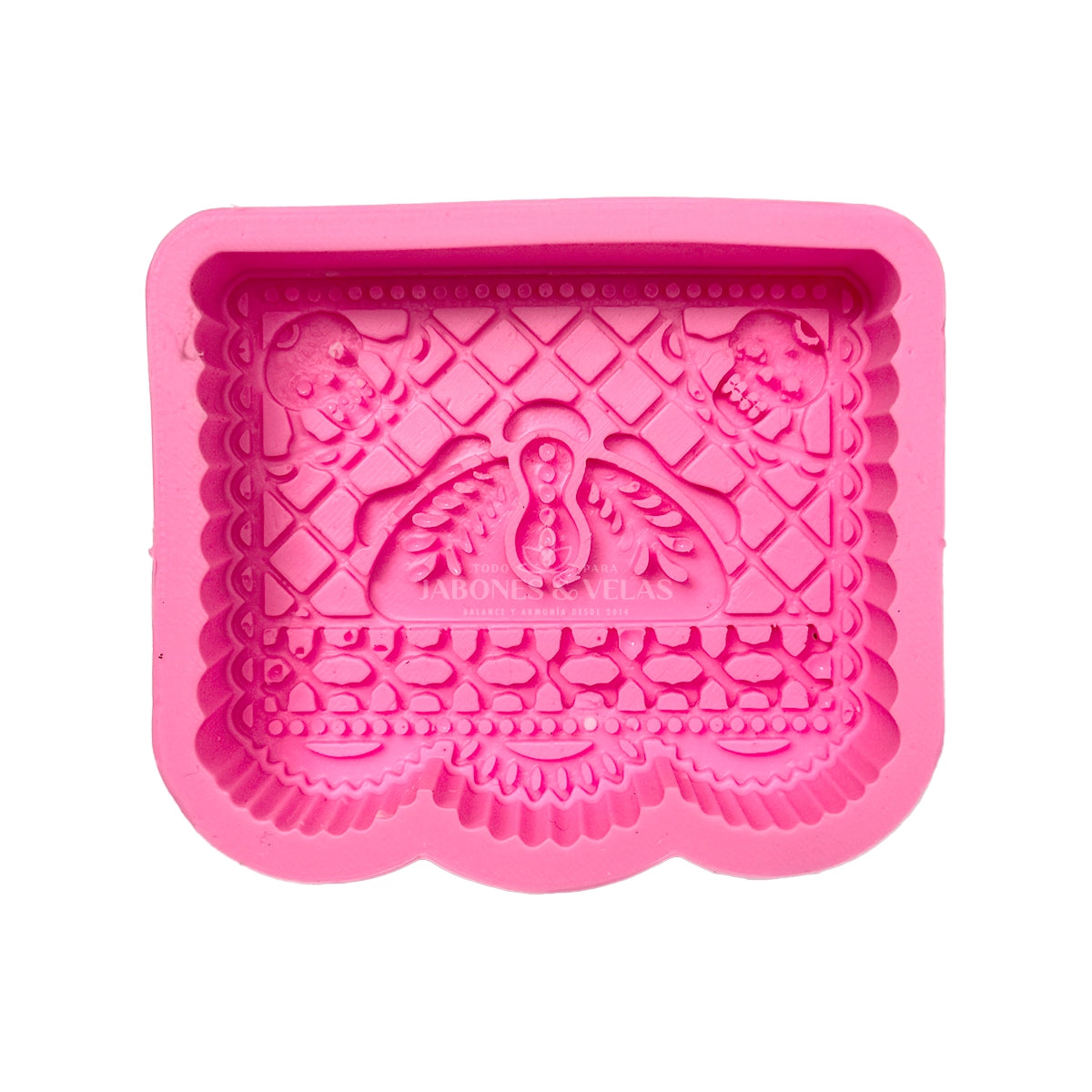 Molde Silicón 3D - Papel picado - Pan de muerto