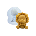Molde Silicón 3D - León de peluche