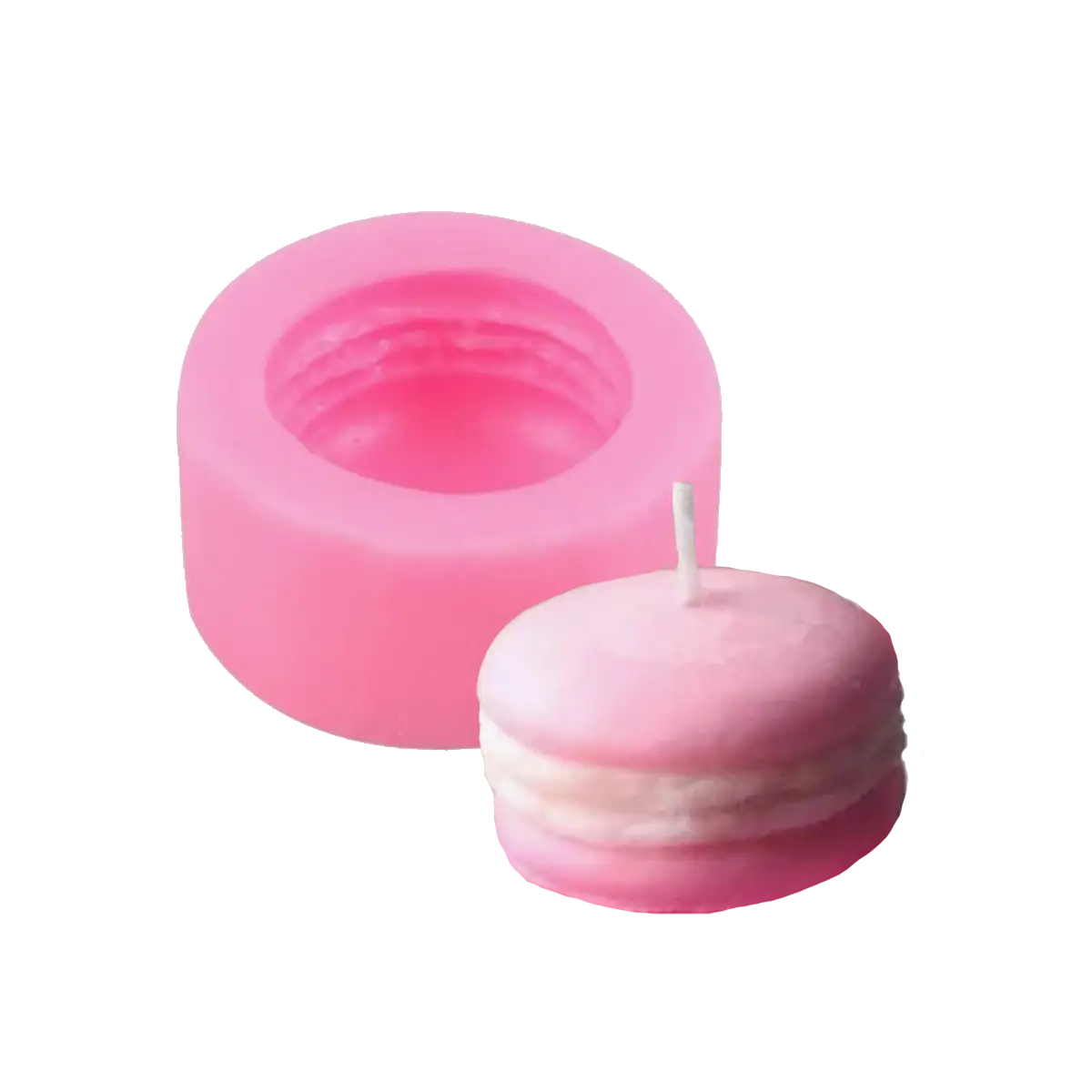 Molde Silicón 3D - Macarrón