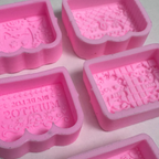 Molde Silicón 3D - 5 mini Jabones Día de Muertos