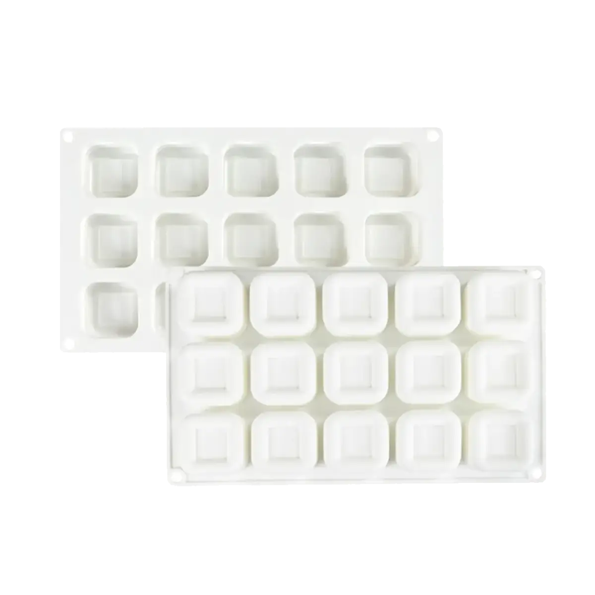 Molde Silicón - Mini mousse 15 cavidades