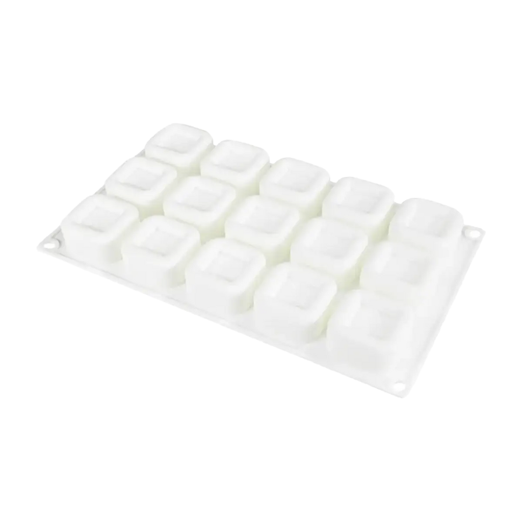 Molde Silicón - Mini mousse 15 cavidades