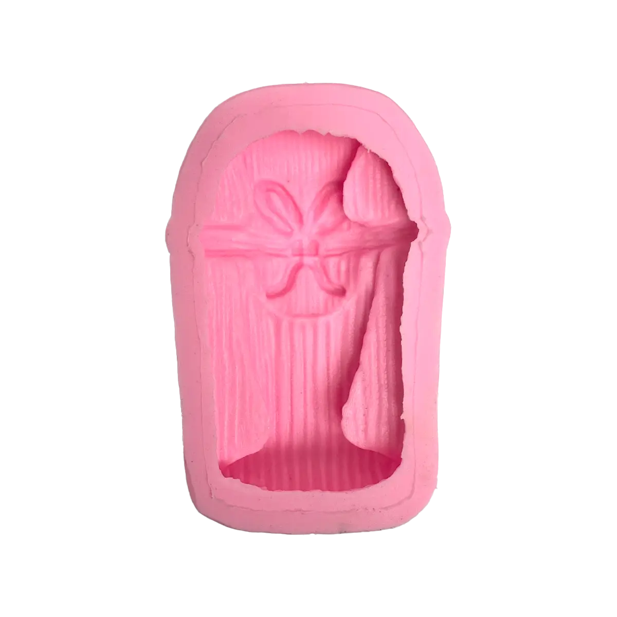 Molde Silicón 3D - Tamal amarrado Día de Muertos - 10.5 x 6.5 x 3 cm