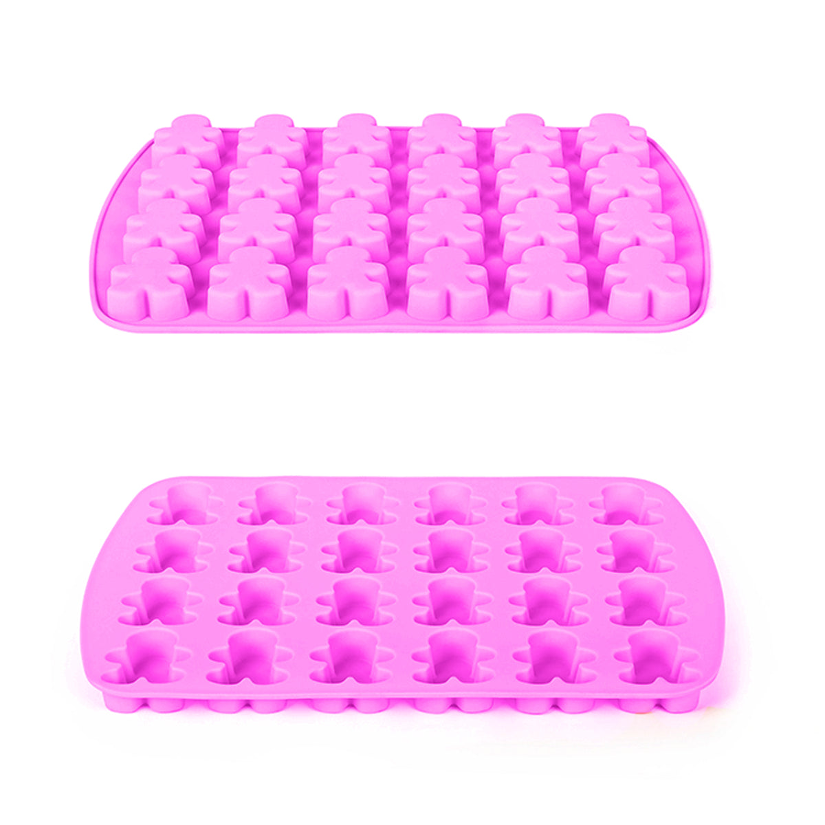 Molde Silicón Muñeco Jengibre 1 pz