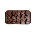 Molde Silicón - 15 Figuras navideñas estilo chocolate