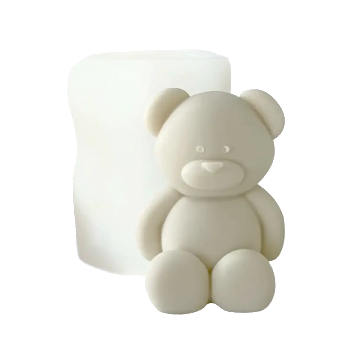 Molde Silicón 3D - Oso de peluche grande