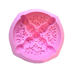Molde Silicón Pan de Muerto diseño talavera 11 cm